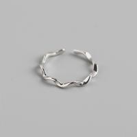 925 Sterling Silver Finger Rings, polished, fashion jewelry & for woman, nickel, lead & cadmium free, 2.5mm, Inner Diameter:Approx 16.2mm, Sold By PC
