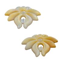 Shell Cabochons, Pearl Shell, fashion jewelry, more colors for choice, 21x28x2mm, Sold By PC
