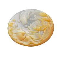 Shell Cabochons, Pearl Shell, fashion jewelry, 35x35x5mm, Sold By PC