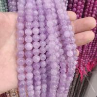 Natural Amethyst Beads Round DIY purple Sold By Strand