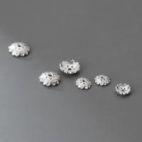 925 Sterling Silver Bead Cap fashion jewelry & DIY nickel lead & cadmium free Sold By PC