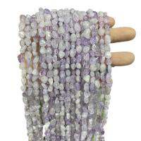 Lila Chalcedon, violetter Chalzedon, Klumpen, poliert, DIY, 6-8mm, ca. 45PCs/Strang, verkauft von Strang