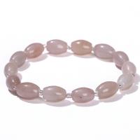White Chalcedony Bracelet with Jade Quartzite fashion jewelry & for woman Length Approx 7 Inch Sold By PC