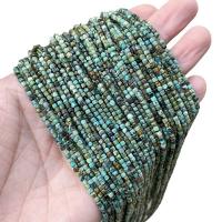 Turquoise Beads African Turquoise Square polished DIY 2mm Approx Sold By Strand