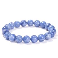 Kyanite Bracelet, Round, Unisex & different size for choice, Sold By PC