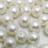Plastic Pearl Beads Round DIY Sold By Lot