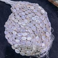 Barokowe koraliki z hodowlanych pereł słodowodnych, Perła naturalna słodkowodna, DIY, biały, 9-10mm, sprzedawane na około 15 cal Strand
