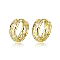Brass Leverback Earring gold color plated fashion jewelry & for woman golden nickel lead & cadmium free Sold By Pair