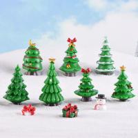 Christmas Supplies, Синтетическая смола, Рождественская елка, Милые & разные стили для выбора, Много цветов для выбора, продается PC