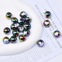 Acrylic Jewelry Beads, Round, DIY, 15x15mm, 10PCs/Bag, Sold By Bag