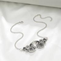 Zinklegierung Schmuck Halskette, mit Verlängerungskettchen von 7cm, Schlange, plattiert, Modeschmuck & für Frau, frei von Nickel, Blei & Kadmium, Länge:ca. 40 cm, verkauft von PC