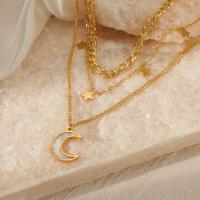 Stainless Steel Jewelry Necklace 304 Stainless Steel fashion jewelry & for woman nickel lead & cadmium free Sold By PC