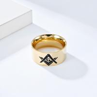Ring Finger Titantium stali, biżuteria moda & różnej wielkości do wyboru, dostępnych więcej kolorów, bez zawartości niklu, ołowiu i kadmu, sprzedane przez PC