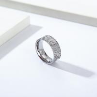 Titantium Steel δάχτυλο του δακτυλίου, Titanium Steel, κοσμήματα μόδας & διαφορετικό μέγεθος για την επιλογή, περισσότερα χρώματα για την επιλογή, νικέλιο, μόλυβδο και κάδμιο ελεύθεροι, Sold Με PC