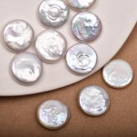 Baroko Kultūringas gėlavandenių perlų karoliukai, Gėlo vandens perlų, Barokas, Pasidaryk pats & įvairių stilių pasirinkimas, baltas, 18-19mm, Pardavė PC