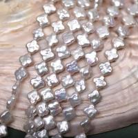 Barock odlad sötvattenspärla pärlor, Freshwater Pearl, DIY, 9mm, Såld Per Ca 40 cm Strand