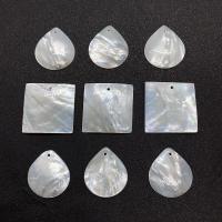 Shell Pendants, White Lip Shell, DIY & different styles for choice, more colors for choice, Sold By PC
