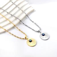 Stainless Steel Jewelry Necklace 304 Stainless Steel with 1.97inch extender chain Vacuum Ion Plating fashion jewelry & for woman Sold Per Approx 17.72 Inch Approx 19.69 Inch Strand