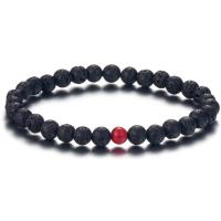 Gemstone Bracelets Natural Stone & Unisex 4mm Length Approx 20 cm Sold By PC