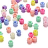 Plastic Beads, DIY, more colors for choice, 83x58mm, Approx 100PCs/Bag, Sold By Bag