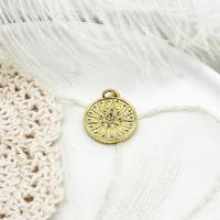 Cubic Zirconia Micro Pave Brass Pendant fashion jewelry & DIY & micro pave cubic zirconia nickel lead & cadmium free Sold By PC