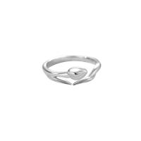 Couple Finger Rings 925 Sterling Silver Adjustable & fashion jewelry nickel lead & cadmium free Sold By PC