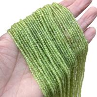 Gemstone Jewelry Beads Peridot Stone Square polished DIY 2mm Approx Sold By Strand