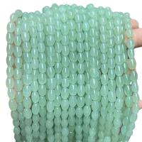 Natural Aventurine Beads, Green Aventurine, polished, DIY, 6x9mm, Approx 41PCs/Strand, Sold By Strand