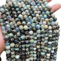 Perles bijoux en pierres gemmes, Pierre naturelle, Rond, poli, DIY & normes différentes pour le choix, Vendu par brin