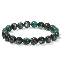 Euchlorite Kmaite Bracelet Round & for woman Length Approx 7 Inch Sold By PC