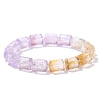 Amethyst Bracelet, Column, fashion jewelry & for woman, 8-11x12-14mm, Length:Approx 7 Inch, Sold By PC