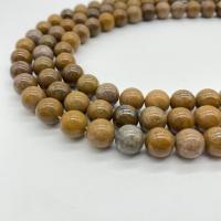 Gemstone Jewelry Beads, Rubber Stone, Round, polished, DIY & different size for choice, Sold By Strand
