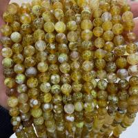 Agat perler, Fire Agate, Runde, du kan DIY & forskellig størrelse for valg, Solgt af Strand