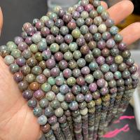 Gemstone Jewelry Beads, Ruby, Round, polished, DIY & different size for choice, Sold By Strand