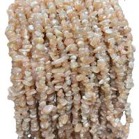 Gemstone Jewelry Beads Sunstone irregular polished DIY Sold By Strand