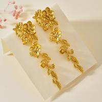 Zinc Alloy Stud Earring gold color plated fashion jewelry & for woman nickel lead & cadmium free Sold By Pair