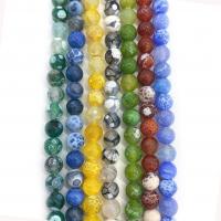 Perles agates, Agate, Rond, DIY & normes différentes pour le choix, plus de couleurs à choisir, Vendu par Environ 38 cm brin