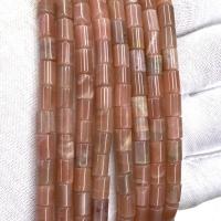 Gemstone Jewelry Beads Sunstone Column DIY mixed colors Sold Per Approx 38 cm Strand