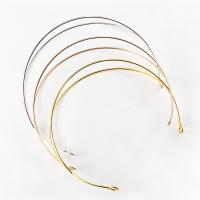Hair Accessories DIY Findings, Iron, plated, more colors for choice, nickel, lead & cadmium free, 1.70mm, 3PCs/Bag, Sold By Bag