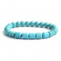 Fashion Turquoise Bracelets, Unisex & different styles for choice, more colors for choice, Length:Approx 16 cm, Sold By PC