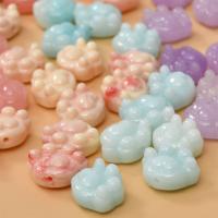 Resin Jewelry Beads, Claw, DIY, more colors for choice, 13x16mm, Sold By PC