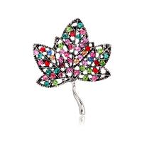 Zinc Alloy Brooches plated Unisex & with rhinestone Sold By PC