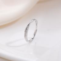 925 Sterling Silver Finger Rings, Adjustable & fashion jewelry & for woman, nickel, lead & cadmium free, Sold By PC