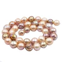 Perles nacres baroques de culture d'eau douce , perle d'eau douce cultivée, DIY, multicolore, 9-11mm, Environ 38PC/brin, Vendu par Environ 40 cm brin