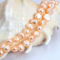 Barock kultivierten Süßwassersee Perlen, Natürliche kultivierte Süßwasserperlen, DIY & verschiedene Größen vorhanden, Rosa, verkauft per ca. 36 cm Strang