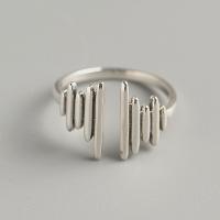 Sterling Silver Κοσμήματα δάχτυλο του δακτυλίου, 925 ασημένιο ασήμι, κοσμήματα μόδας & για τη γυναίκα, νικέλιο, μόλυβδο και κάδμιο ελεύθεροι, 13mm,16.5mm, Sold Με PC