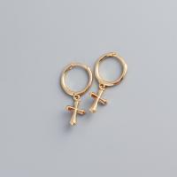 925 Sterling Silver Lever Back Earring plated fashion jewelry & for woman nickel lead & cadmium free 23mm Inner Approx 8.5mm Sold By Pair