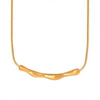 Titanstahl Halskette, mit Verlängerungskettchen von 1.97inch, Modeschmuck & für Frau, keine, 60x11mm, Länge:ca. 18.9 ZollInch, verkauft von PC