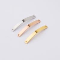 Stainless Steel Connector, 304 Stainless Steel, plated, DIY & 1/1 loop, more colors for choice, 4x39mm, Sold By PC