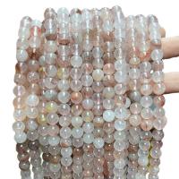 Natural Quartz Jewelry Beads, Red Marble Glue Stone, Round, polished, DIY & different size for choice, Sold By Strand